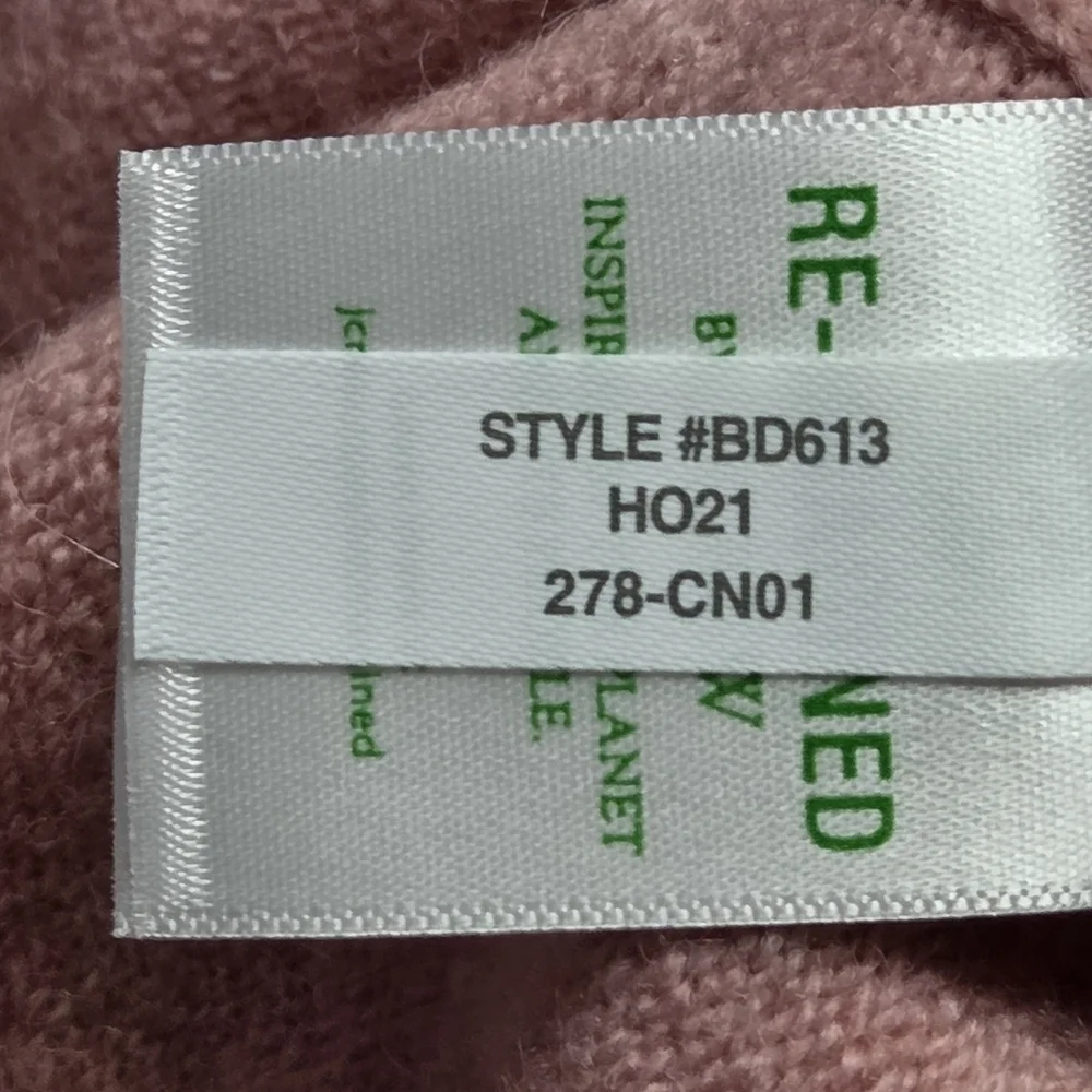 J Crew Rollneck Sweater Supersoft  Merino Wool Alpaca Top Peony Pink Xlarge NWT